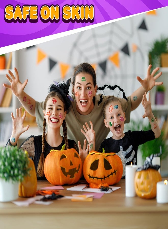 ArtCreativity Halloween Stamps for Kids, Pack of 100 Assorted Pre-Inked Spooky Stampers, Best for Party Favors, Goodie Bag Fillers, Trick or Treat Toy Supplies, Birthday Gift Bags, Pumpkin Stamp - Image 5